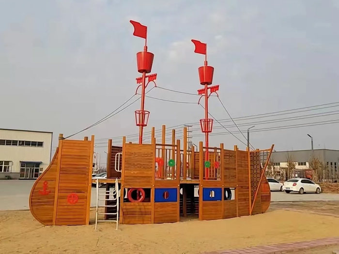 K1体育儿童户外游乐设备（船型）